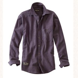 Dark Grey Vermont Flannel Company Fitted Flannel